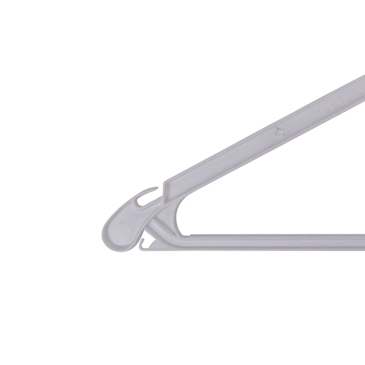 K-43W - Dry-cleaning hanger white 