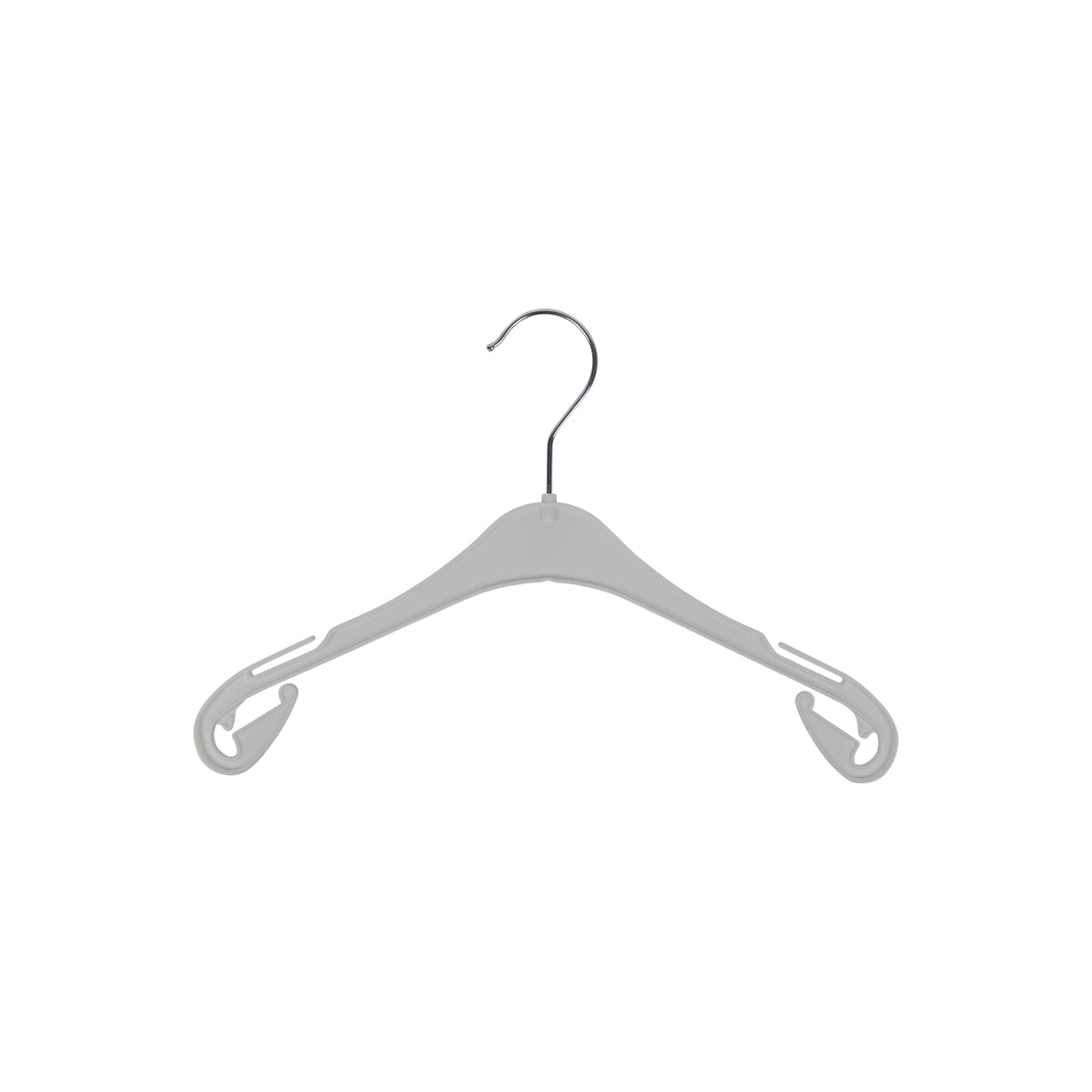 T-33 - White - Children's size - Universal flat clothes hanger 